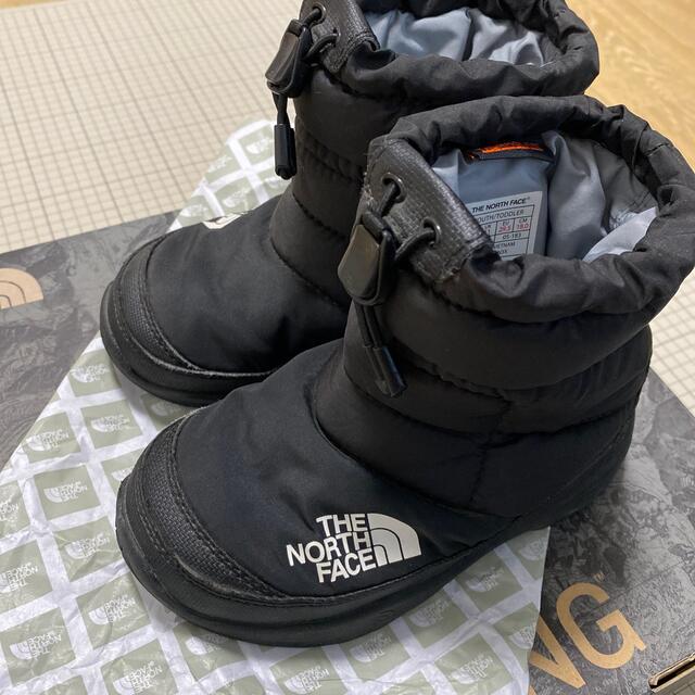 THE NORTH FACE(ザノースフェイス)のTHE NORTH FACE 18センチ　キッズブーツ キッズ/ベビー/マタニティのキッズ靴/シューズ(15cm~)(ブーツ)の商品写真