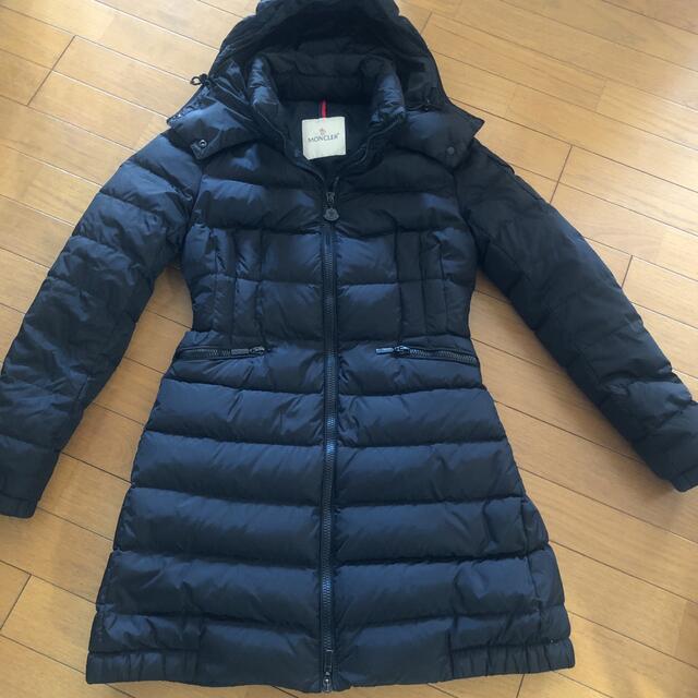 【美品】MONCLER モンクレール CHARPAL サイズ0 ロング ダウン