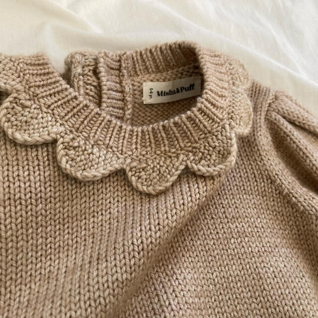 美品！misha and puff  Ellie Pullover  5〜6y キッズ/ベビー/マタニティのキッズ服女の子用(90cm~)(ニット)の商品写真