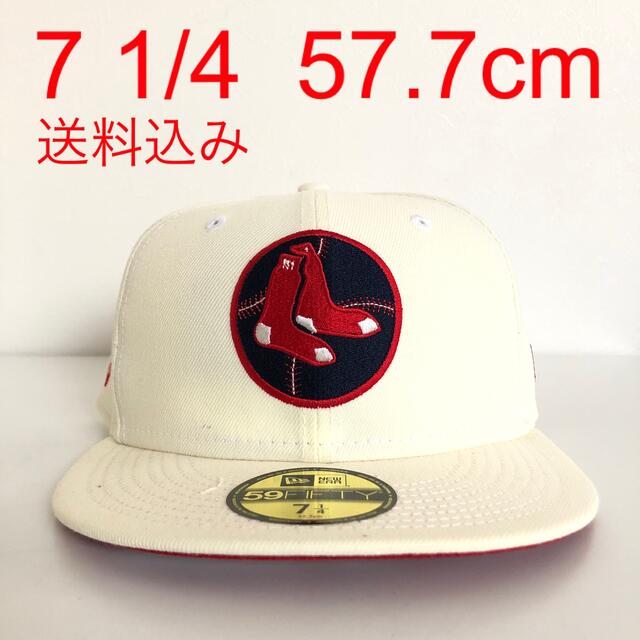 NEW ERA 59fifty ツバ裏レッド　ニューヨーク　ヤンキース