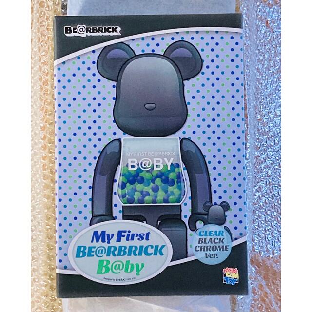 代引き手数料無料 TOY MEDICOM - 400% & 100% CHROME BLACK CLEAR BE@RBRICK その他