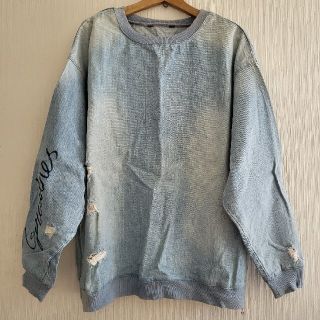 ザラ(ZARA)のZara デニム スウェット ザラ(スウェット)