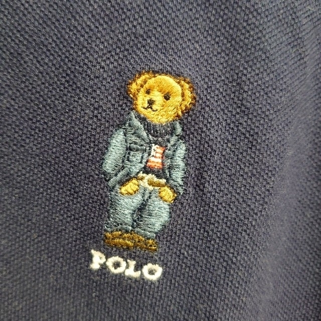 POLO RALPH LAUREN(ポロラルフローレン)のラルフローレン150　ロングベアポロシャツ キッズ/ベビー/マタニティのキッズ服男の子用(90cm~)(Tシャツ/カットソー)の商品写真