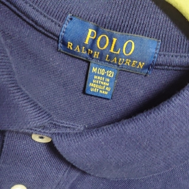 POLO RALPH LAUREN(ポロラルフローレン)のラルフローレン150　ロングベアポロシャツ キッズ/ベビー/マタニティのキッズ服男の子用(90cm~)(Tシャツ/カットソー)の商品写真