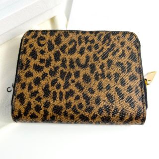 新品未使用タグ付 chiiiibag wallet necklace レオパード