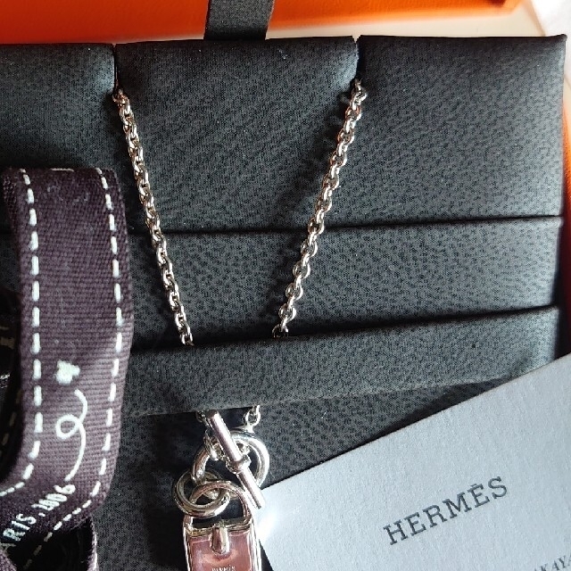 Hermes ネックレスSILVER 925／ヴィンテージの通販 by ヨッシー06030454's shop｜エルメスならラクマ - エルメスHERMES エブリン 高品質得価