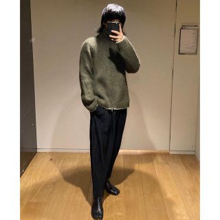 「【定価17万】Maison margiela 20aw ドライバーズニット L」に ...