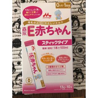 モリナガニュウギョウ(森永乳業)の粉ミルク 森永 E赤ちゃん 13 g ×10本(その他)