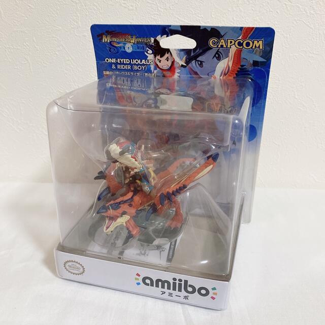 任天堂(ニンテンドウ)の【amiibo】隻眼のリオレウス＆ライダー(男の子) エンタメ/ホビーのフィギュア(ゲームキャラクター)の商品写真