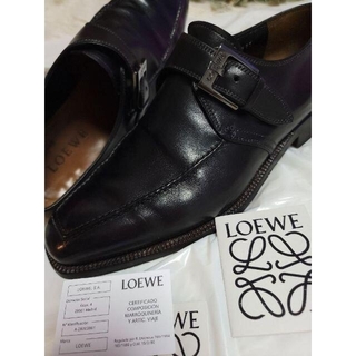 【在庫処分セール】 じぇいジェイ様専用　LOEWE レインブーツ　黒　サイズ42　ロエベ ブーツ
