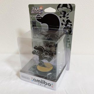 ニンテンドウ(任天堂)のamiibo Mr.ゲーム＆ウォッチ(大乱闘スマッシュブラザーズシリーズ)(ゲームキャラクター)