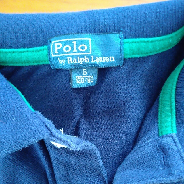POLO RALPH LAUREN(ポロラルフローレン)のPOLO　子供用ポロシャツ キッズ/ベビー/マタニティのキッズ服男の子用(90cm~)(Tシャツ/カットソー)の商品写真