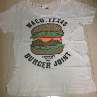 ロデオクラウンズ(RODEO CROWNS)のRODEO ハンバーガーTシャツ(Tシャツ(半袖/袖なし))