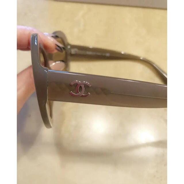CHANEL サングラス グレーブラウン ベージュ サングラス/メガネ CHANEL サングラス グレーブラウン ベージュ サングラス/メガネ