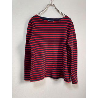 プチバトー(PETIT BATEAU)のpetit bateau プチバトー　ボーダーカットソー XL(カットソー(長袖/七分))