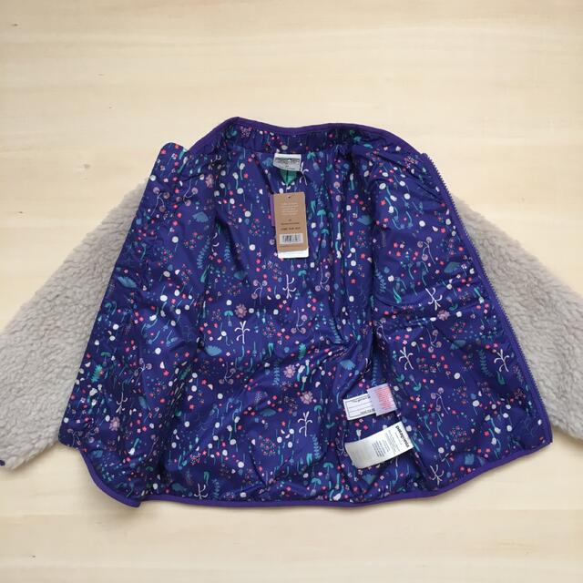 patagonia(パタゴニア)の新品パタゴニア5T ベビーレトロXジャケット110 キッズ/ベビー/マタニティのキッズ服女の子用(90cm~)(ジャケット/上着)の商品写真