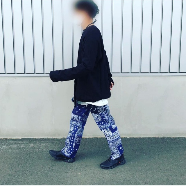 Needles - miyagihidetaka ミヤギヒデタカ バンダナパンツ 34×32の通販