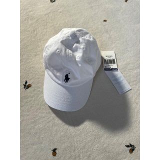 ラルフローレン(Ralph Lauren)のラルフローレン　帽子　white 48(帽子)