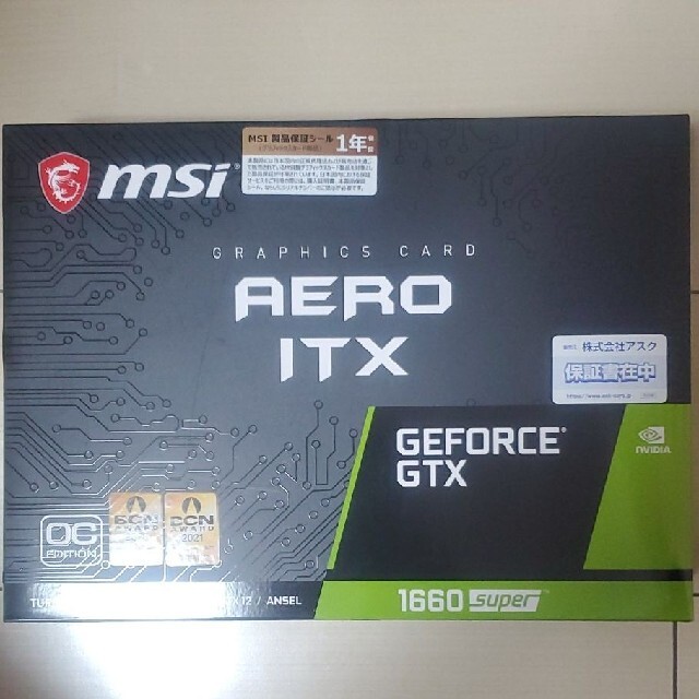 超特価sale開催!】 新品未開封 MSI GTX 1660 super 5枚セット PC