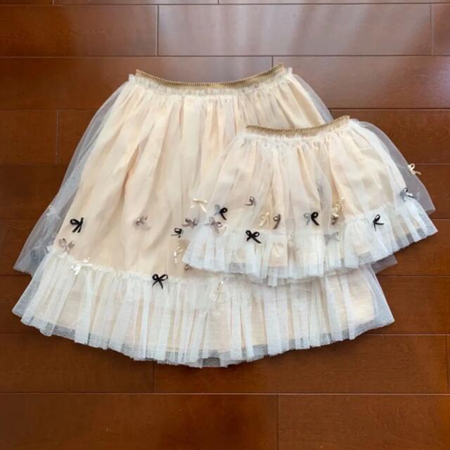 TOCCA(トッカ)のTOCCA 親子リンクコーデ チュールスカート キッズ/ベビー/マタニティのキッズ服女の子用(90cm~)(スカート)の商品写真