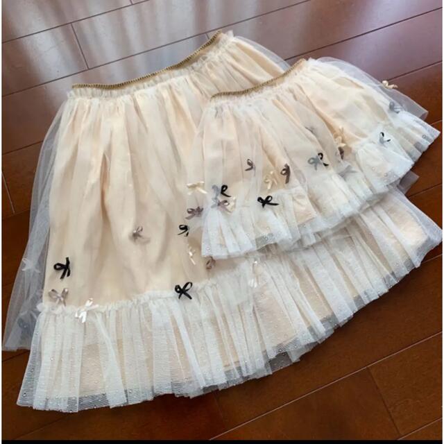 TOCCA(トッカ)のTOCCA 親子リンクコーデ チュールスカート キッズ/ベビー/マタニティのキッズ服女の子用(90cm~)(スカート)の商品写真