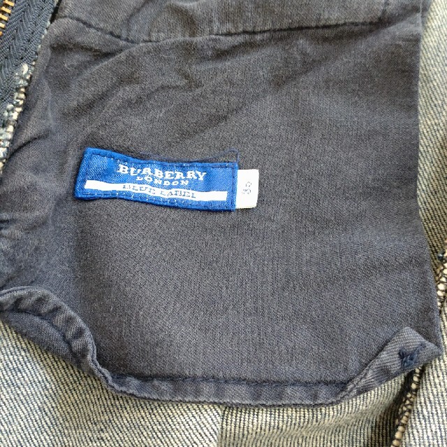 BURBERRY BLUE LABEL(バーバリーブルーレーベル)のバーバリーブルーレーベル　デニムスカート レディースのスカート(ひざ丈スカート)の商品写真