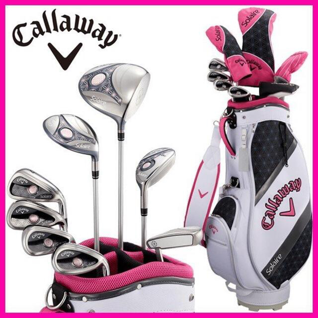 最適な材料 Golf Callaway - ゴルフクラブセット 女性 ソレイユ