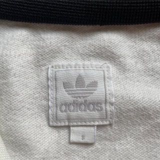 【希少カラー】在原みゆ紀/adidas/ナイロンパンツ/刺繍ロゴ/ホワイト/L