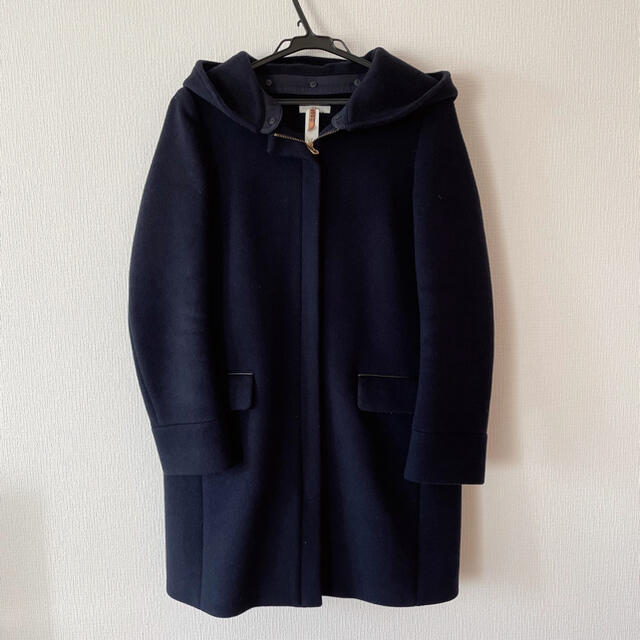IENA(イエナ)のIENA 二重織りシャルムフードコート レディースのジャケット/アウター(ロングコート)の商品写真