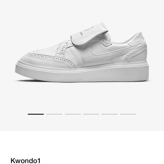 NIKE(ナイキ)のPEACEMINUSONE × Nike Kwondo1 White 26.5 メンズの靴/シューズ(スニーカー)の商品写真