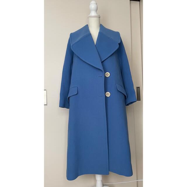 LE CIEL BLEU   美品 ルシェルブルー 青 ビッグカラーネオ