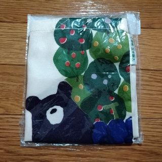 【非売品・未使用】小岩井純水果汁　　森のクマくんトートバック(大)(トートバッグ)