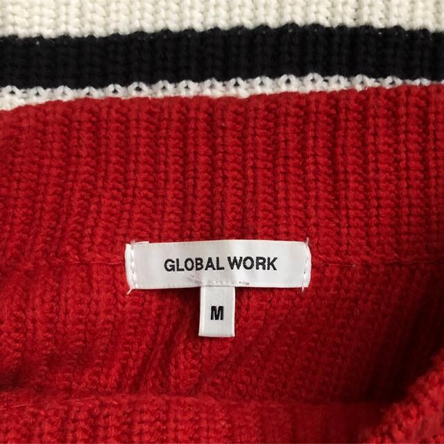 GLOBAL WORK(グローバルワーク)のグローバルワーク  マルチボーダー　ニット　セーター レディースのトップス(ニット/セーター)の商品写真