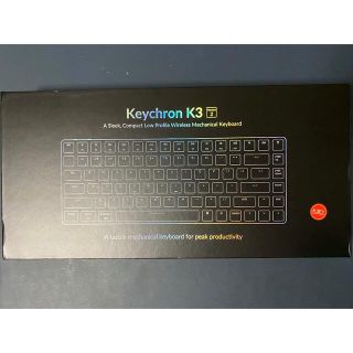 Keychron K3 V2 ロープロファイルキーボード ワイヤレス(PC周辺機器)