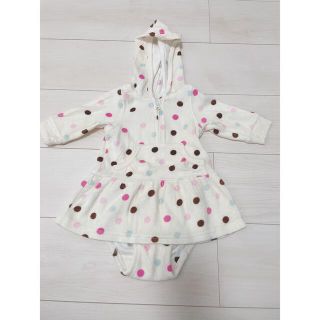 gapbaby ドット　パーカー　セットアップ　ロンパース(シャツ/カットソー)