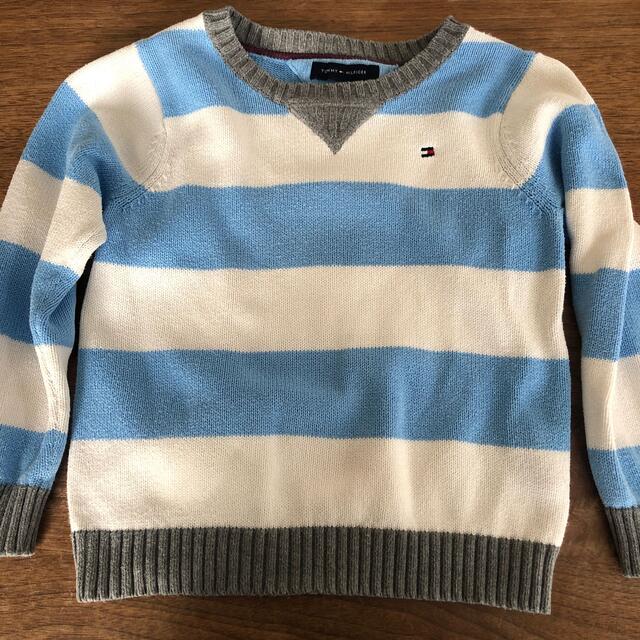 TOMMY HILFIGER(トミーヒルフィガー)のトミーフィルフィガー　綿100%ニット キッズ/ベビー/マタニティのキッズ服男の子用(90cm~)(ニット)の商品写真