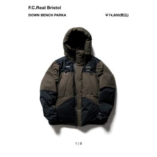 エフシーアールビー(F.C.R.B.)のF.C.R.B Down Bench Parka Mサイズ(ダウンジャケット)