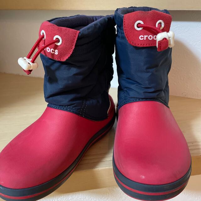 crocs(クロックス)のクロックス　キッズ　ブーツ　18.5センチ キッズ/ベビー/マタニティのベビー靴/シューズ(~14cm)(ブーツ)の商品写真