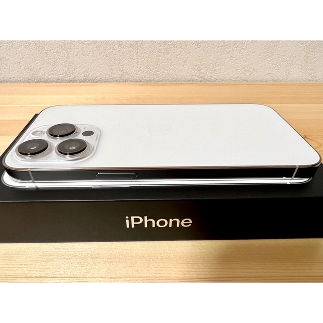 ほぼ新品 SIMフリー iPhone 13 Pro 128GB シルバー 6