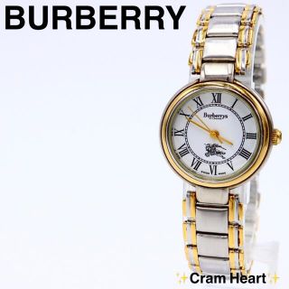 バーバリー(BURBERRY)の人気【電池新品】BURBERRY 8000 コンビ 腕時計 レディース 付属品(腕時計)