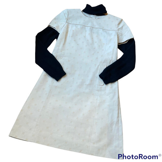 売れ筋アイテムラン 新作 courreges クレージュ ロゴ ワンピース