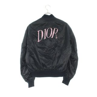 ディオール(Dior)のディオール ロゴ刺繍MA-1ボンバージャケットブルゾン 46(ブルゾン)