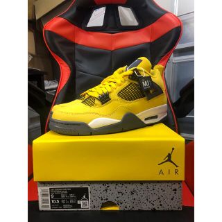 ナイキ(NIKE)のNIKE AIR JORDAN 4 "TOUR YELLOW"(スニーカー)