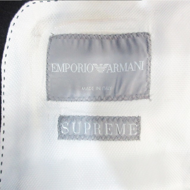 エンポリオアルマーニ  SUPREME スーツ セットアップ ビジネス チェック 6