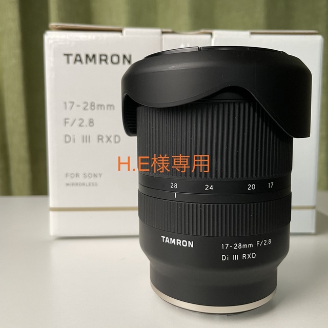 TAMRON レンズ 17-28F2.8 DI III RXD【美品】広角ズームレンズズームレンズ