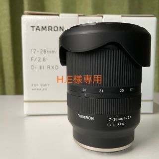 タムロン(TAMRON)のTAMRON レンズ 17-28F2.8 DI III RXD【美品】(レンズ(ズーム))