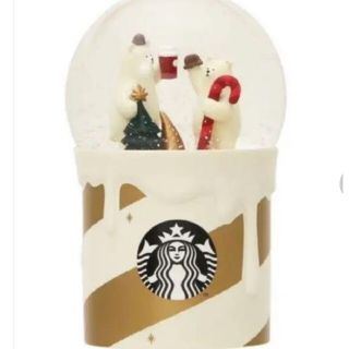 スターバックスコーヒー(Starbucks Coffee)のスターバックス ホリデー 限定 スノードーム 三点セット 完売 (置物)