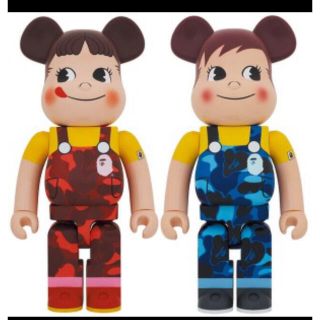 メディコムトイ(MEDICOM TOY)のBE＠RBRICK BAPE(R) × ペコちゃん & ポコちゃん 1000%(その他)