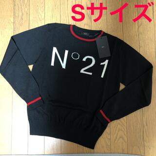 新品 N 21 ヌメロヴェントゥーノ ロゴセーター ニット キッズ 12Y S 
