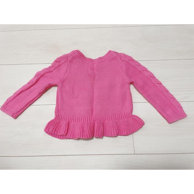 babyGAP(ベビーギャップ)の子供服　ニット キッズ/ベビー/マタニティのベビー服(~85cm)(ニット/セーター)の商品写真